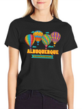 Albuquerque Balloon Festival Graphic Tee - Black