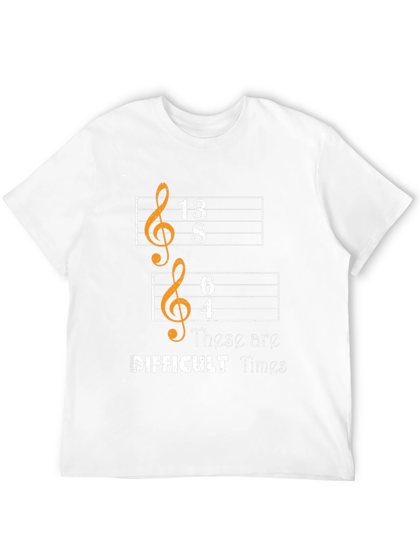 Difficult Times Music Pun T-Shirt