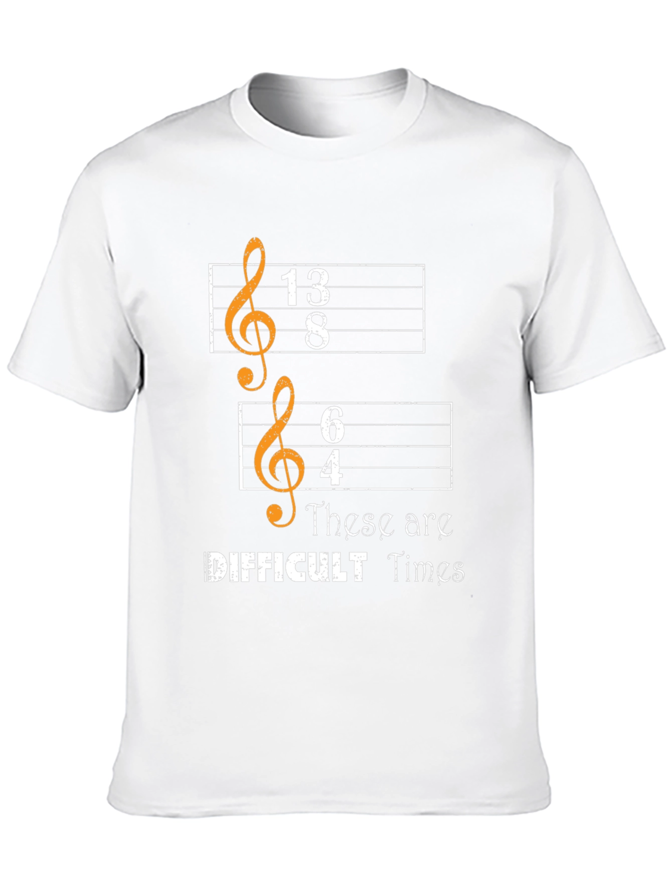Difficult Times Music Pun T-Shirt
