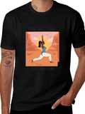 Yoga Graphic Tee - Rise and Shine