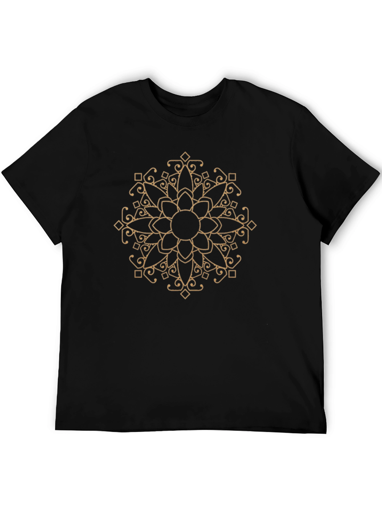 Geometric Mandala Graphic T-Shirt - Stylish & Comfortable