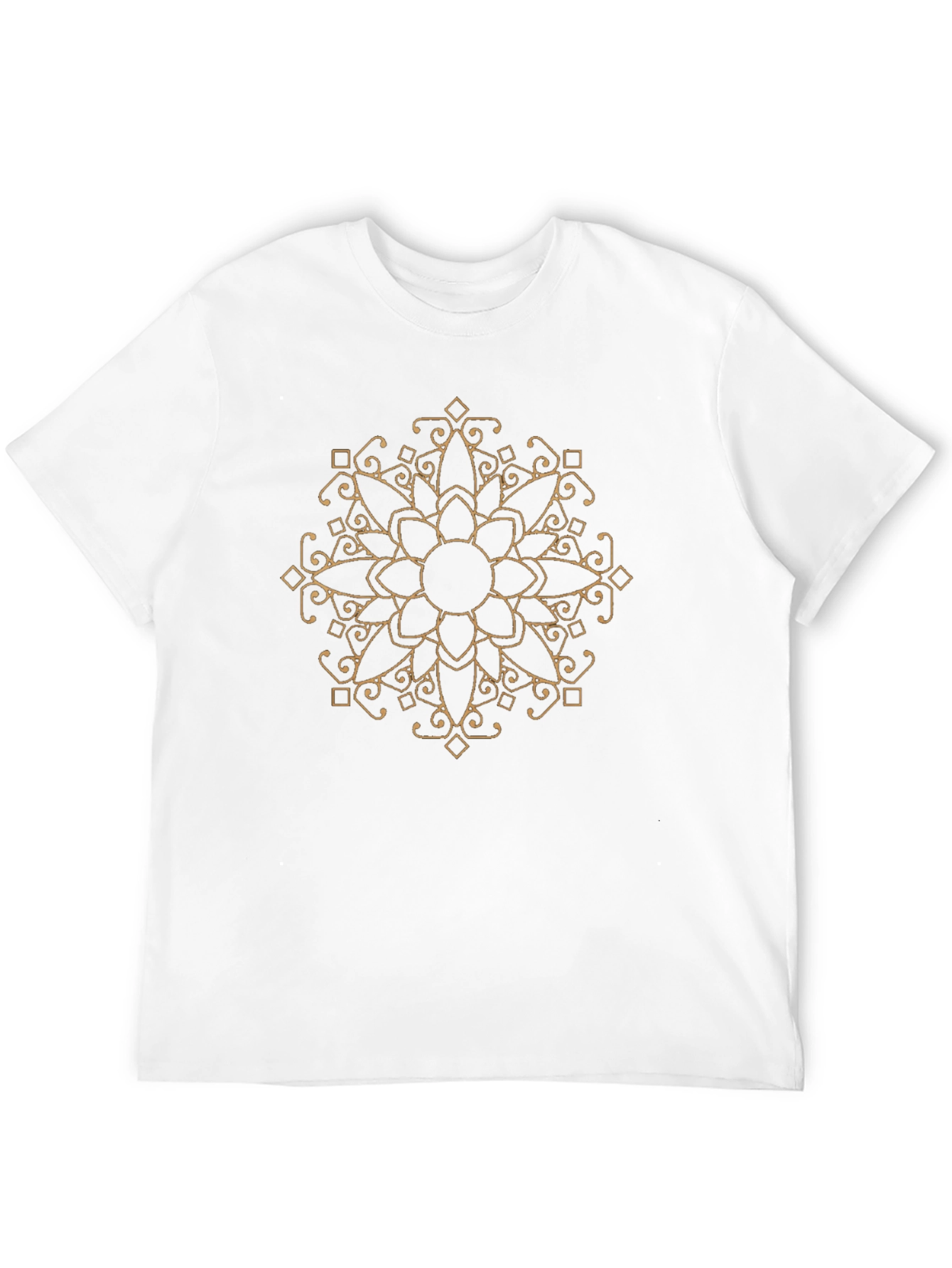 Geometric Mandala Graphic T-Shirt - Stylish & Comfortable