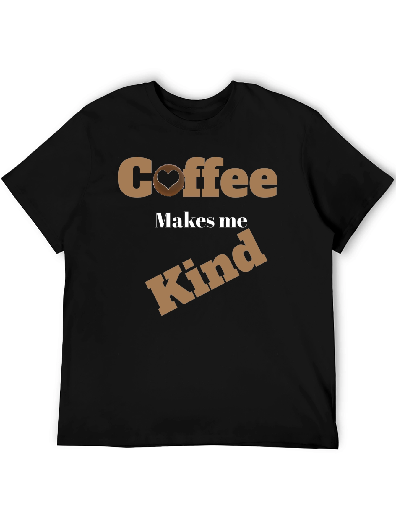 Coffee Makes Me Kind Graphic T-Shirt
