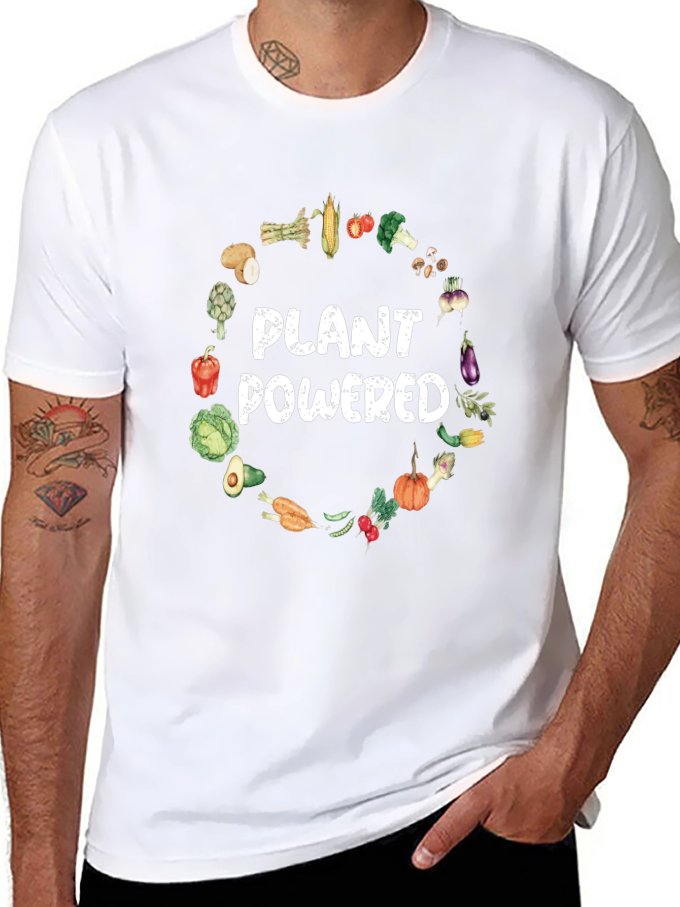 Plant Powered Vegan T-Shirt