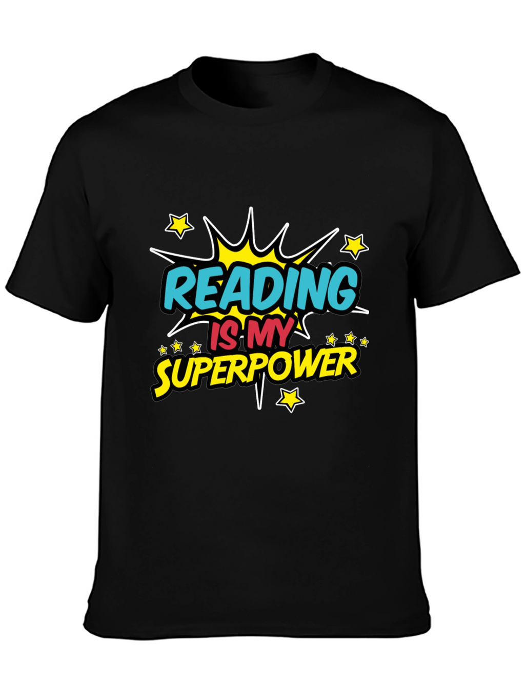 Reading is My Superpower Graphic Tee