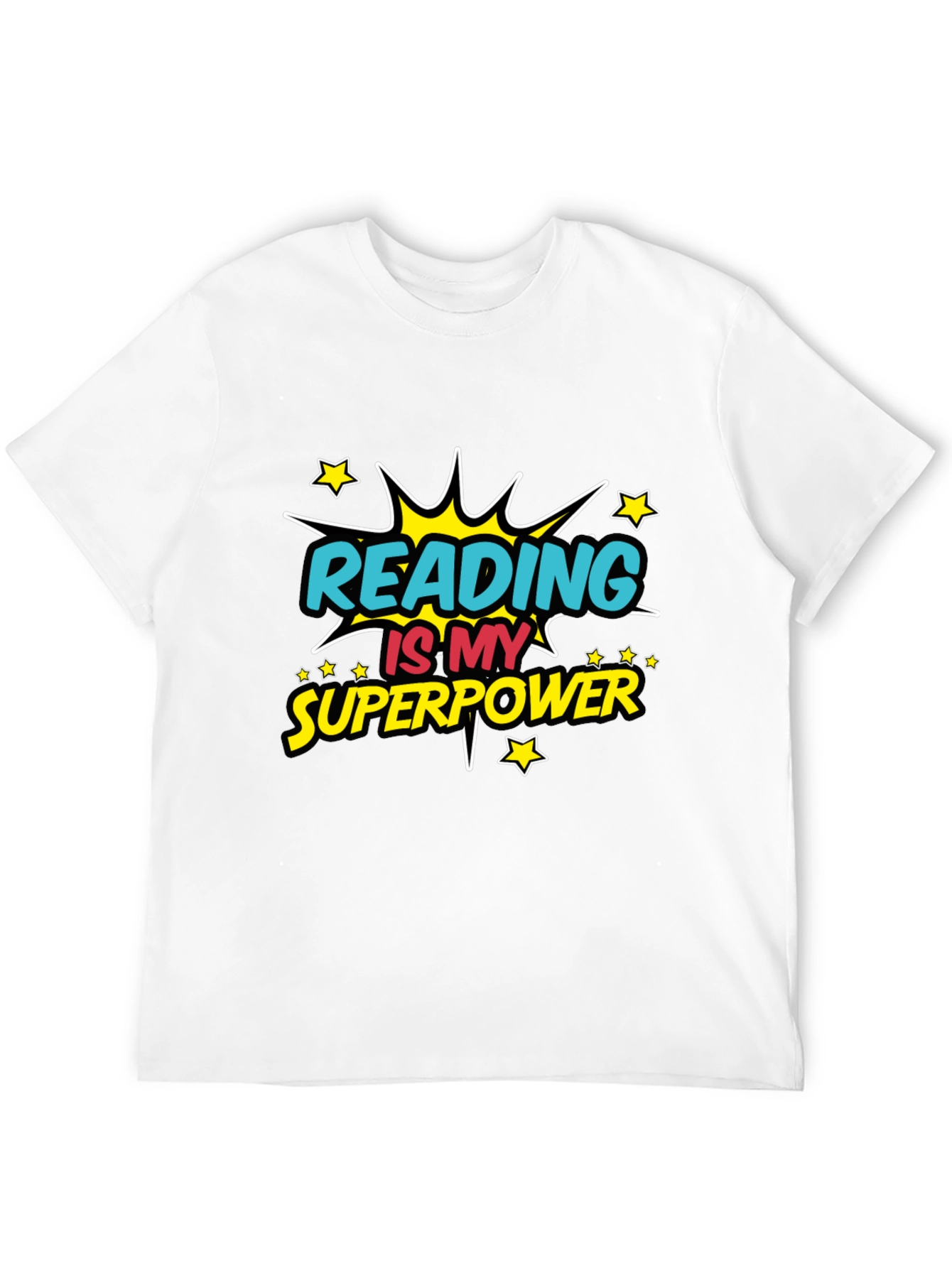 Reading is My Superpower Graphic Tee