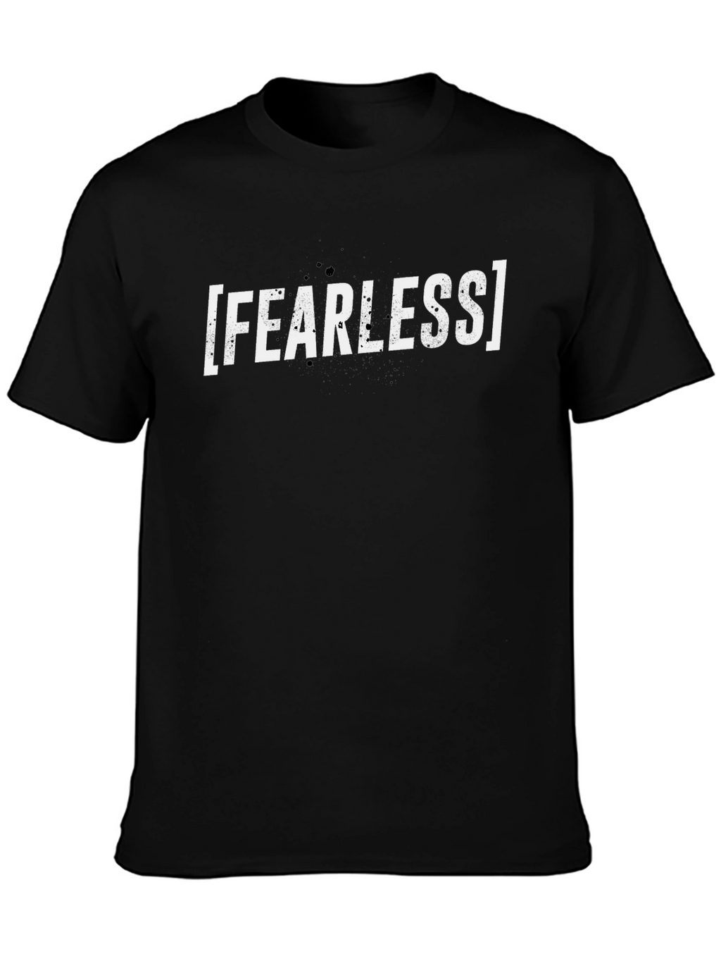 Fearless Graphic Tee - Bold Black T-Shirt