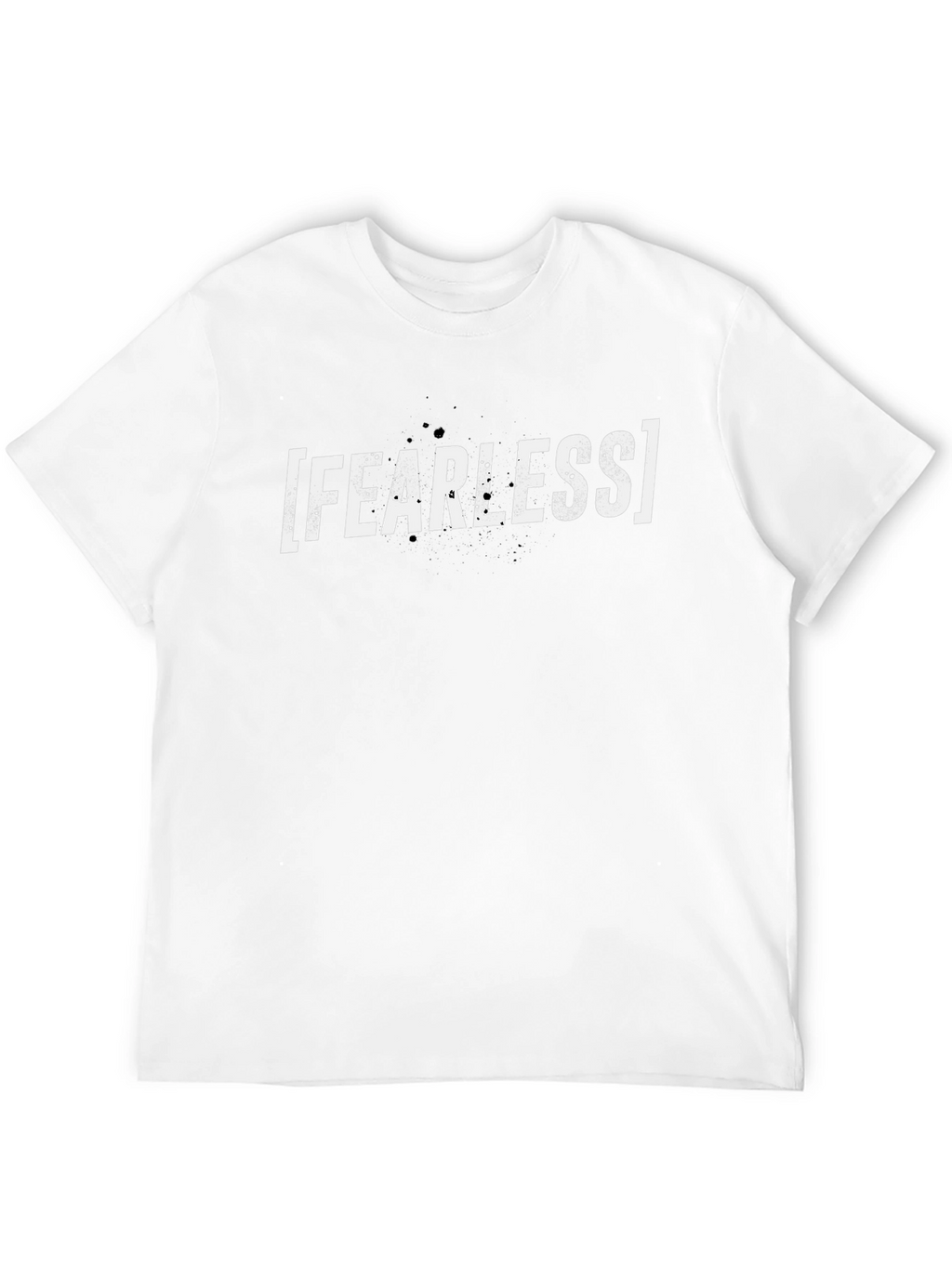 Fearless Graphic Tee - Bold Black T-Shirt
