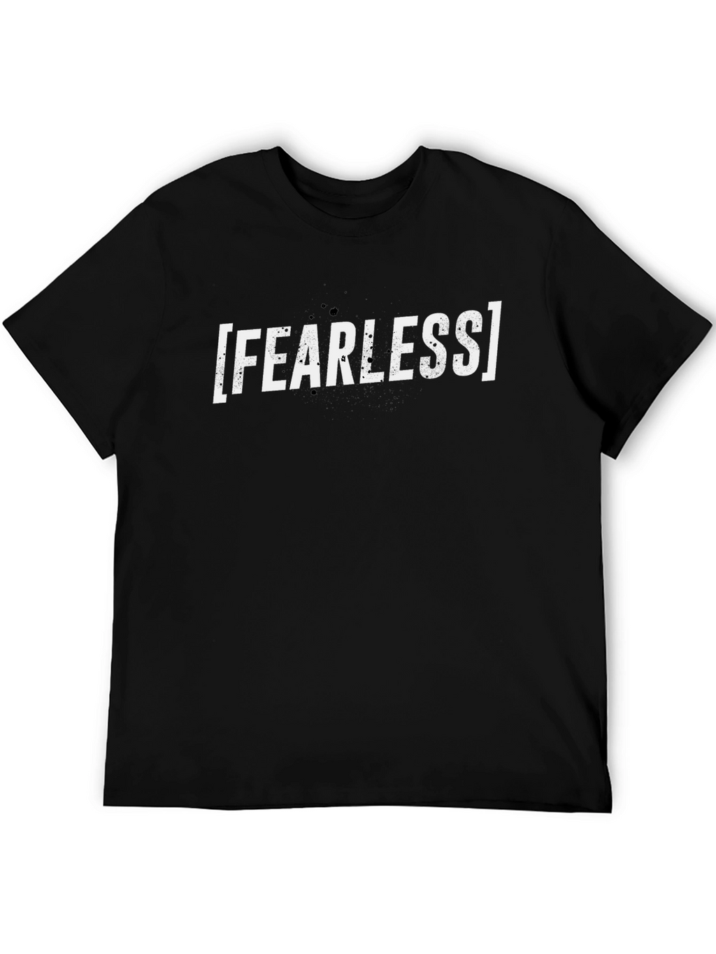 Fearless Graphic Tee - Bold Black T-Shirt