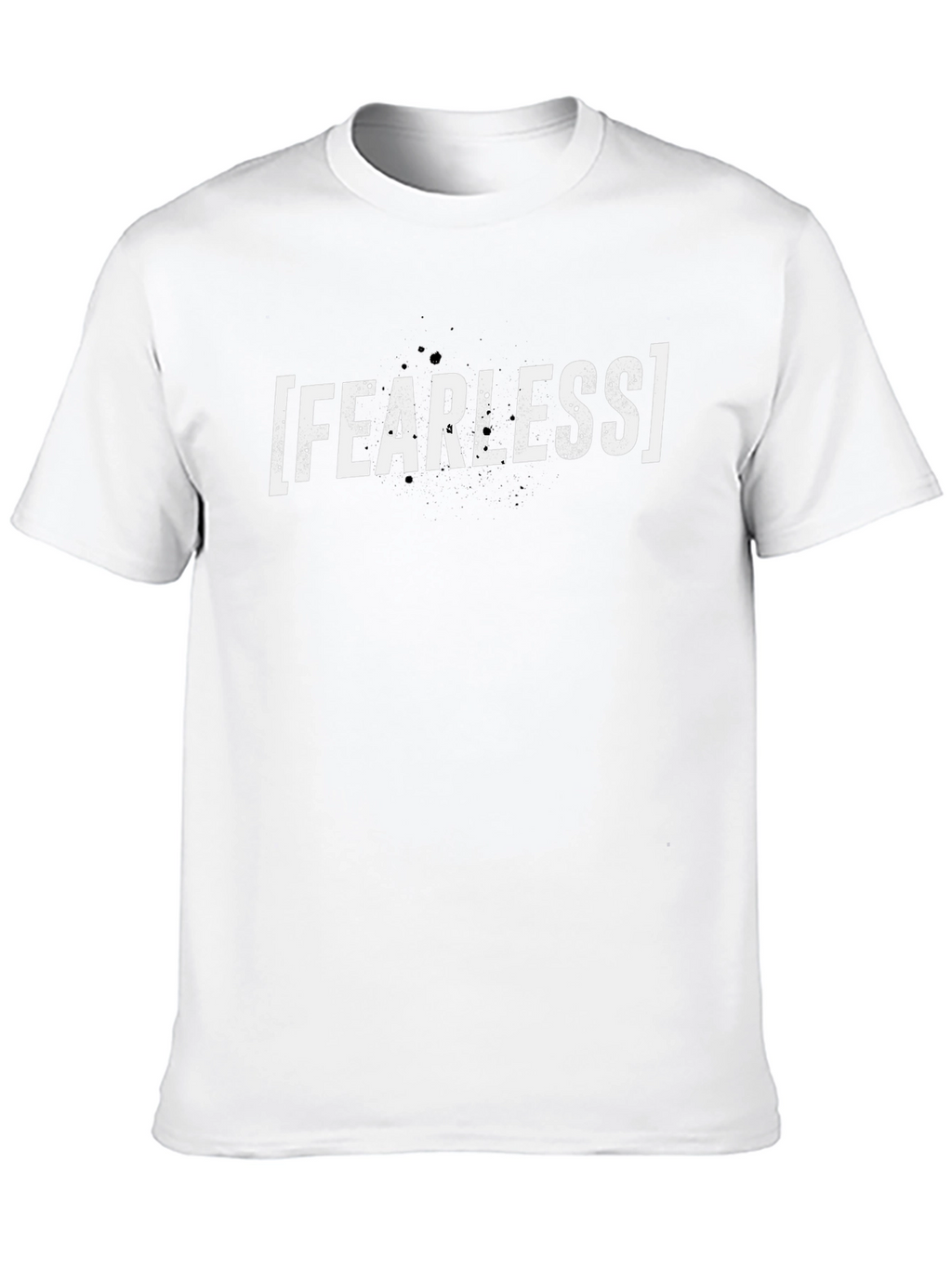 Fearless Graphic Tee - Bold Black T-Shirt