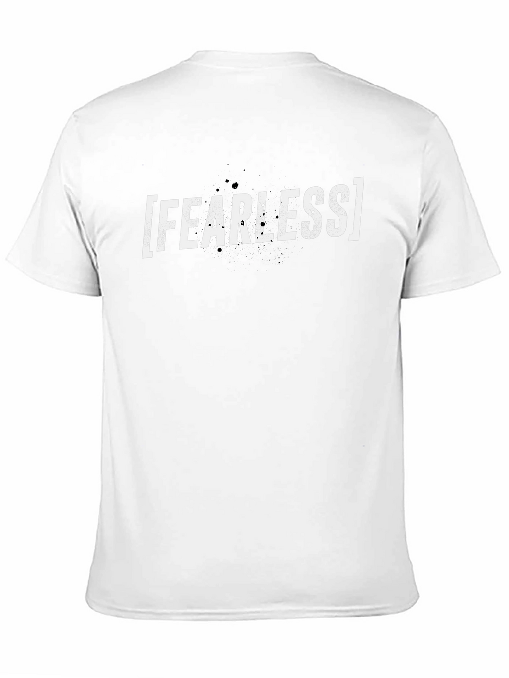 Fearless Graphic Tee - Bold Black T-Shirt