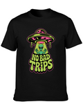 No Bad Trips Alien Graphic T-Shirt