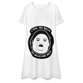 I Pay My Bills Funny Graphic Dress | Viral Meme Inspired Humor Casual Women's Tee Dress(z1064)
