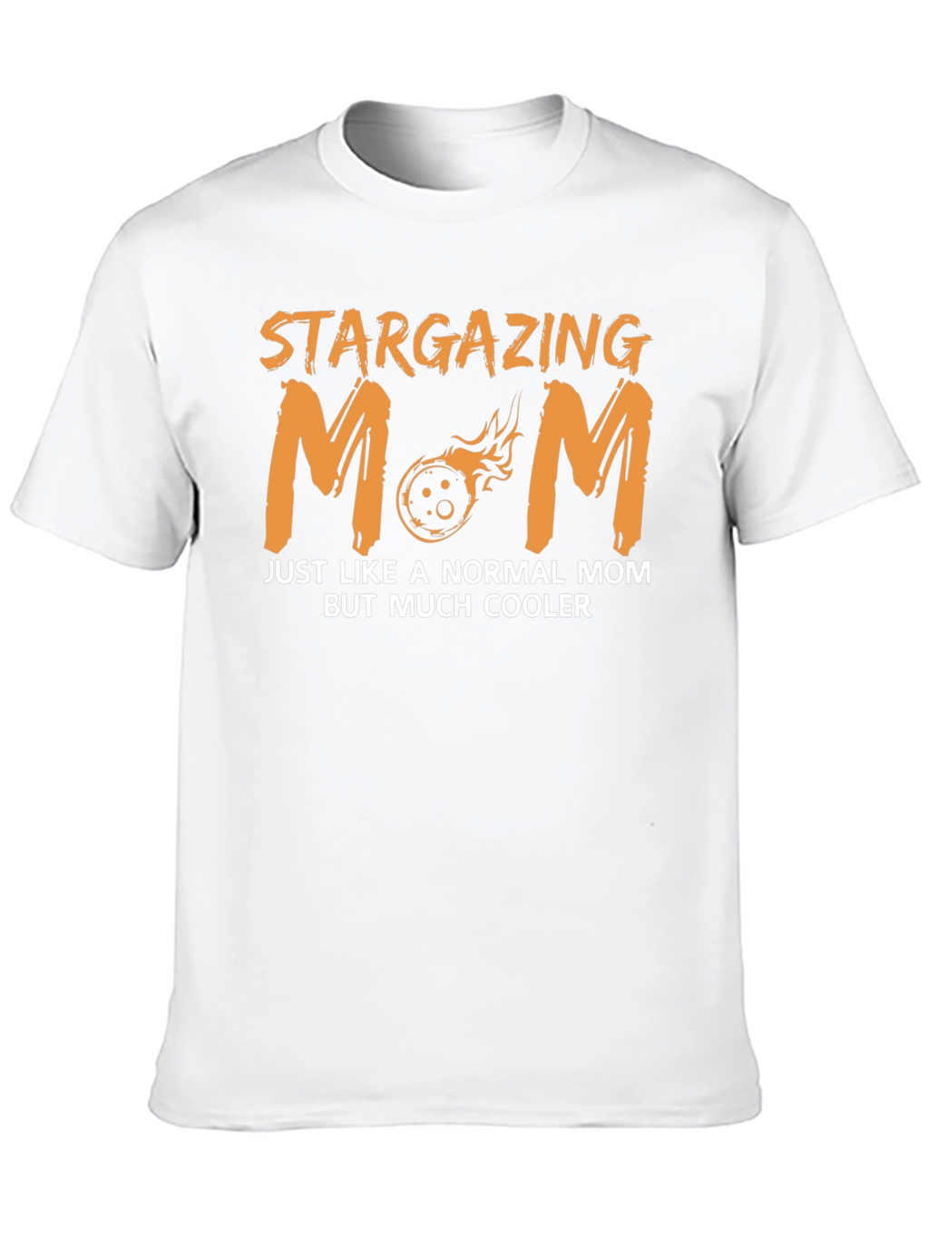 Stargazing Mom T-Shirt - Cool Celestial Design