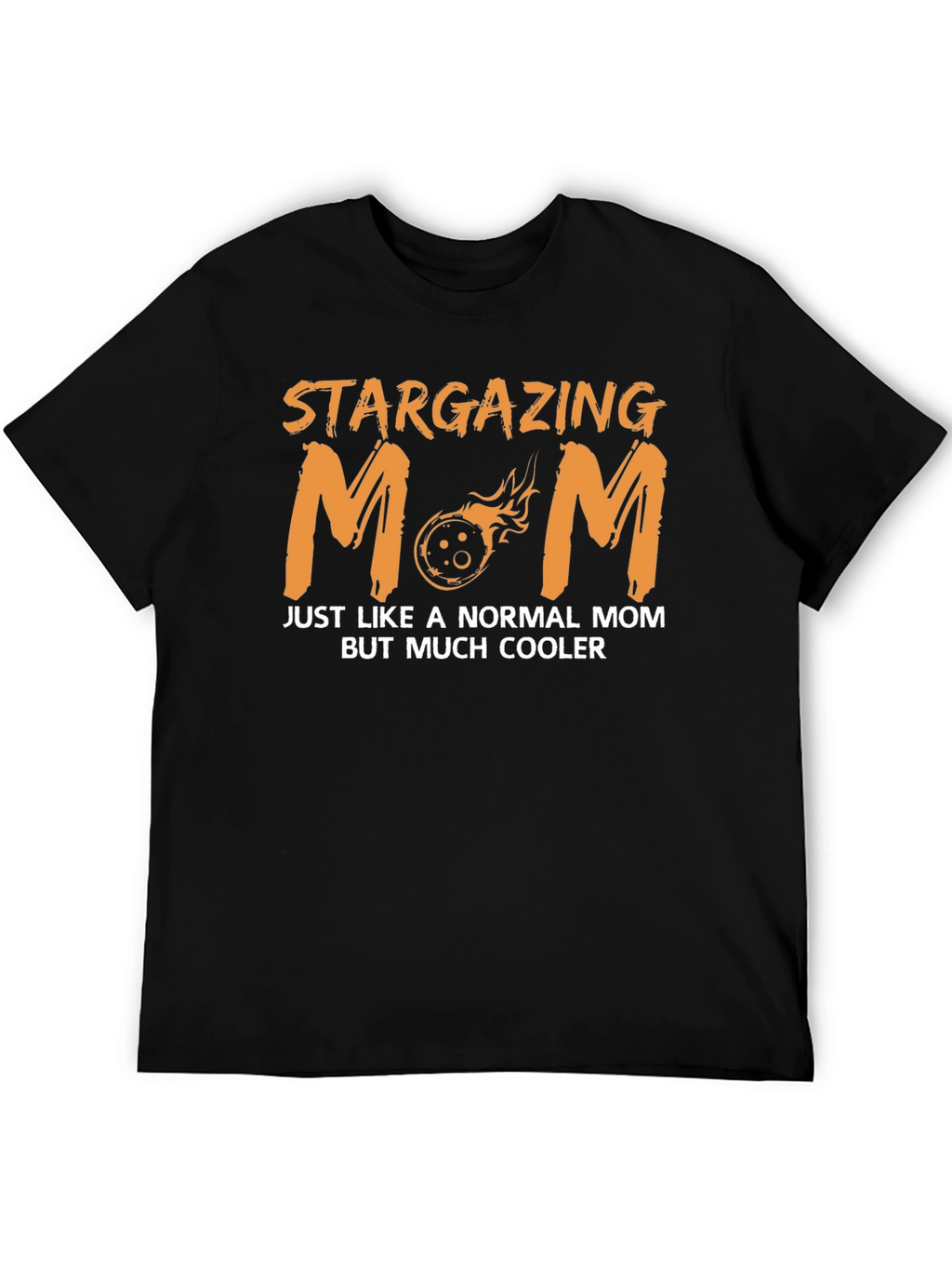 Stargazing Mom T-Shirt - Cool Celestial Design