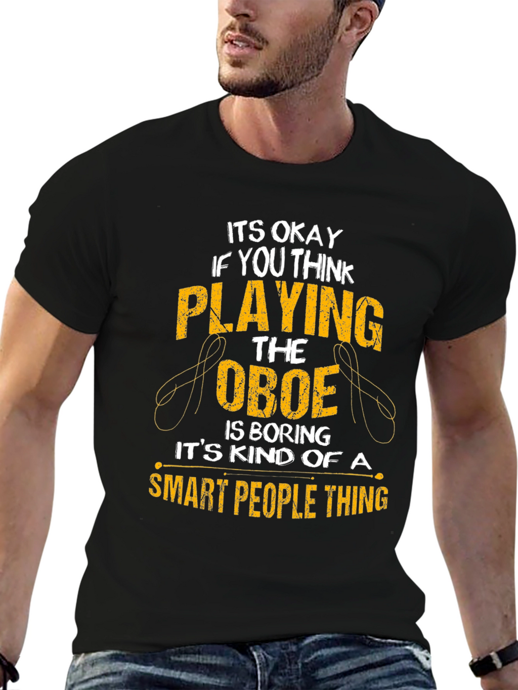 Oboe Player T-Shirt - Smart People Thing