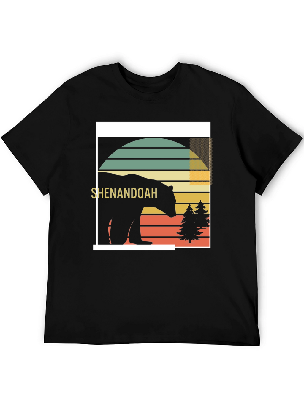 Shenandoah Bear Retro T-Shirt