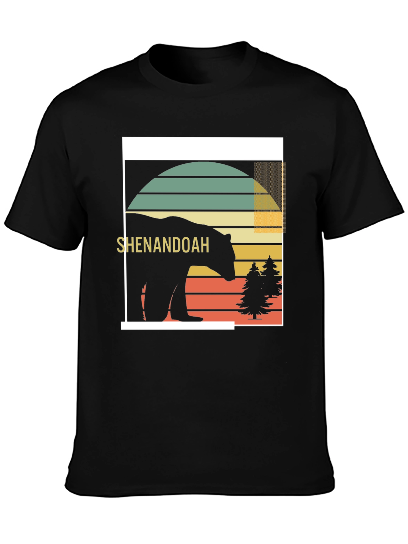 Shenandoah Bear Retro T-Shirt