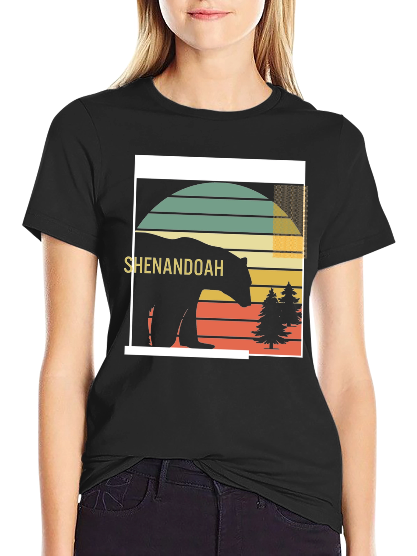 Shenandoah Bear Retro T-Shirt