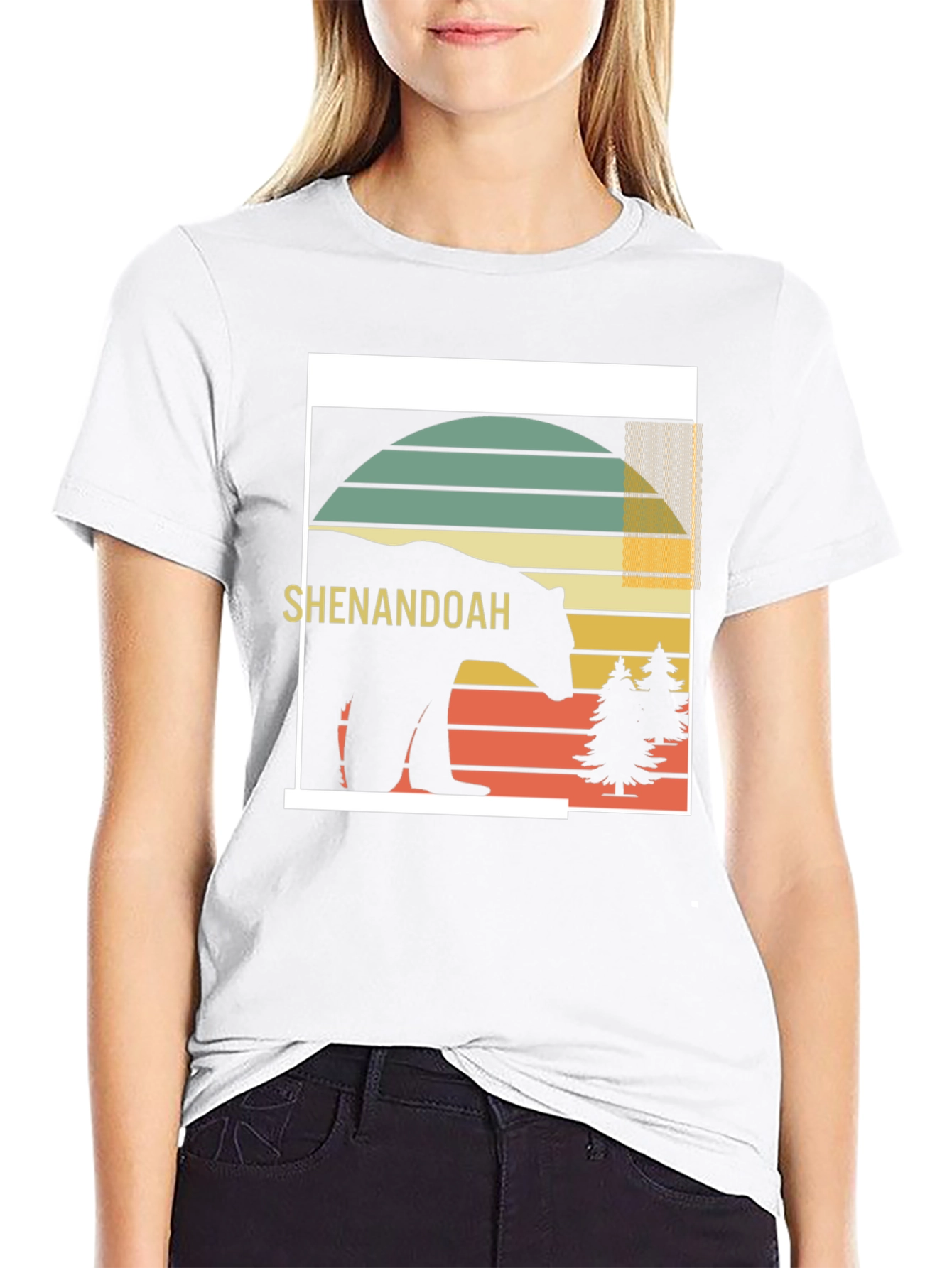 Shenandoah Bear Retro T-Shirt