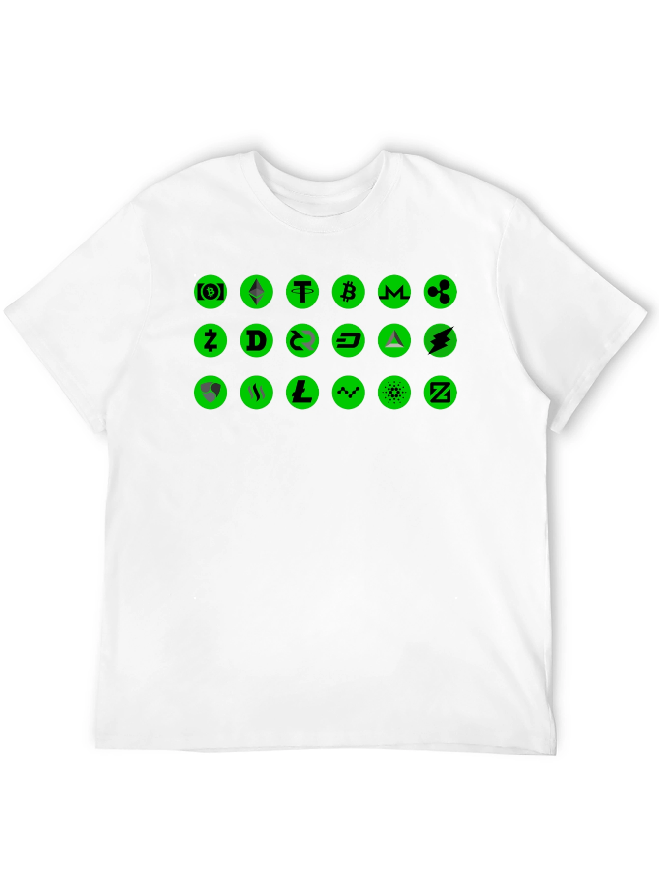 Crypto Coin Black T-Shirt - Digital Currency
