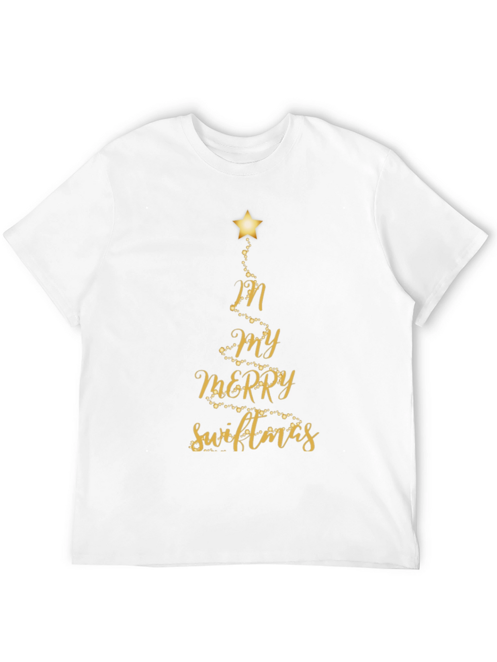 Merry Swiftmas Black T-Shirt