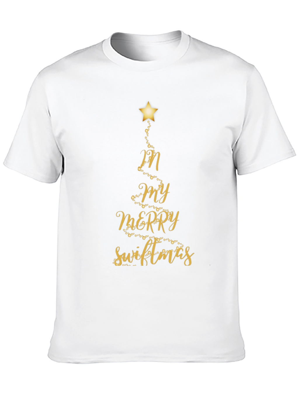 Merry Swiftmas Black T-Shirt