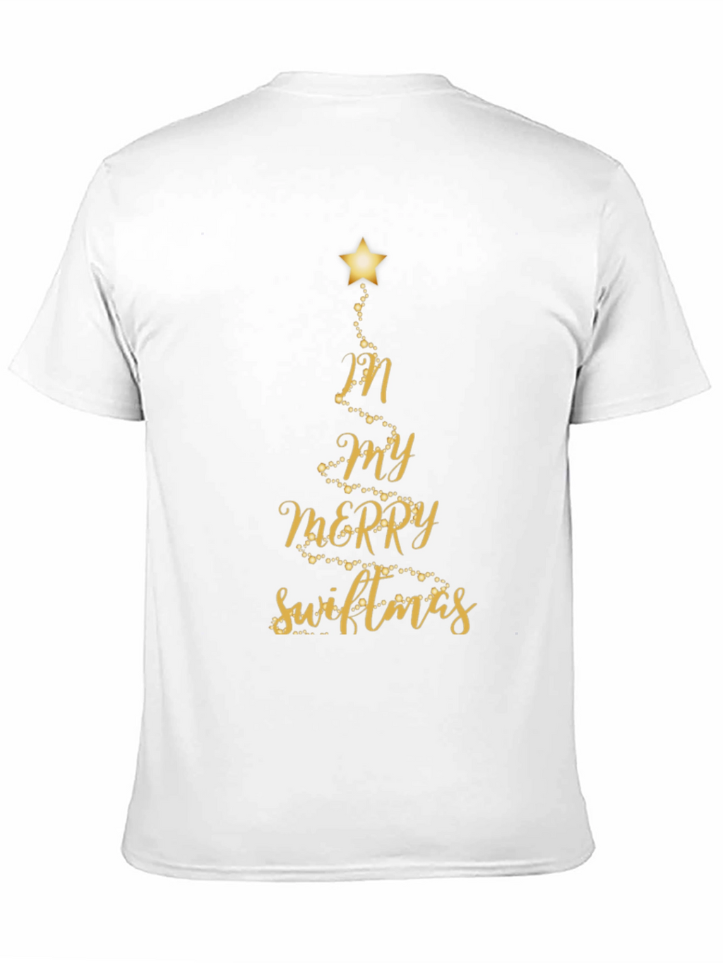 Merry Swiftmas Black T-Shirt