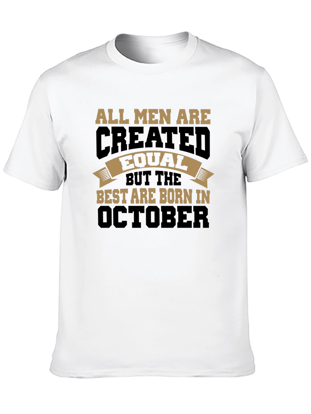 October Born Mens T-Shirt