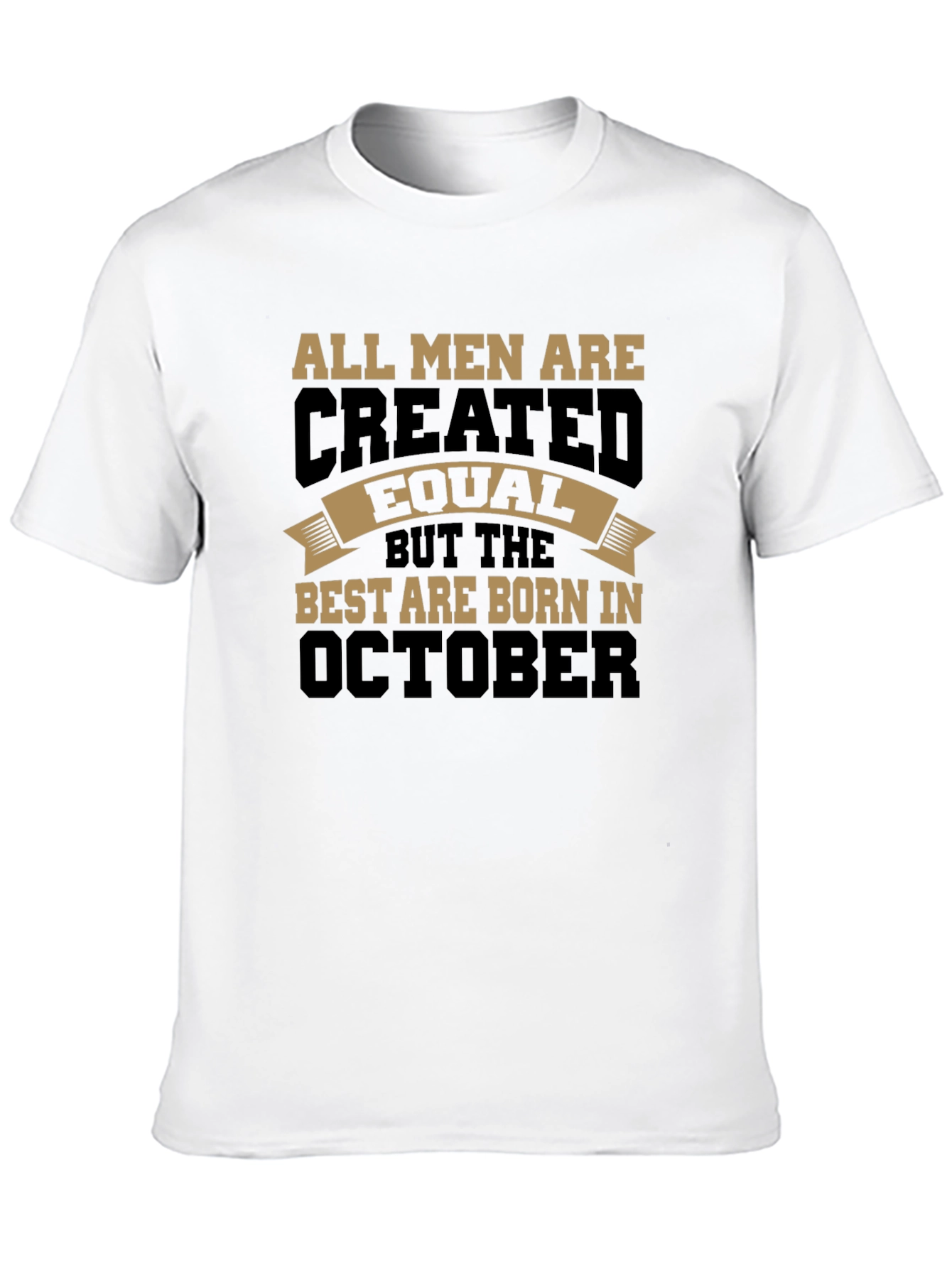 October Born Mens T-Shirt