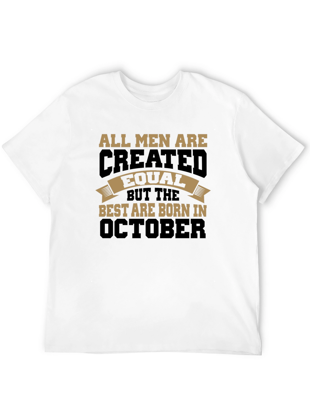 October Born Mens T-Shirt