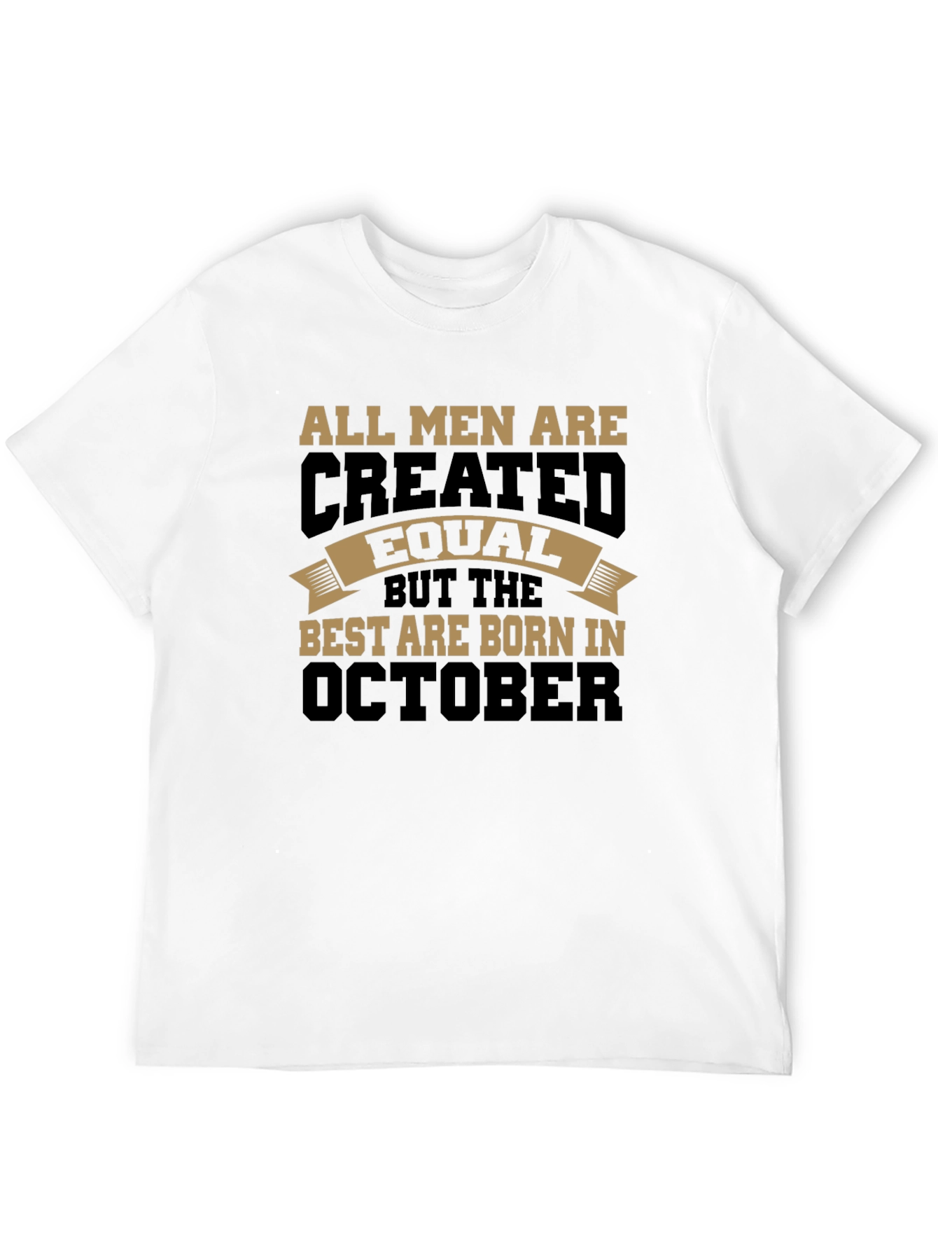 October Born Mens T-Shirt
