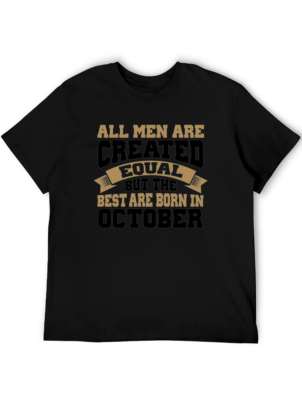 October Born Mens T-Shirt