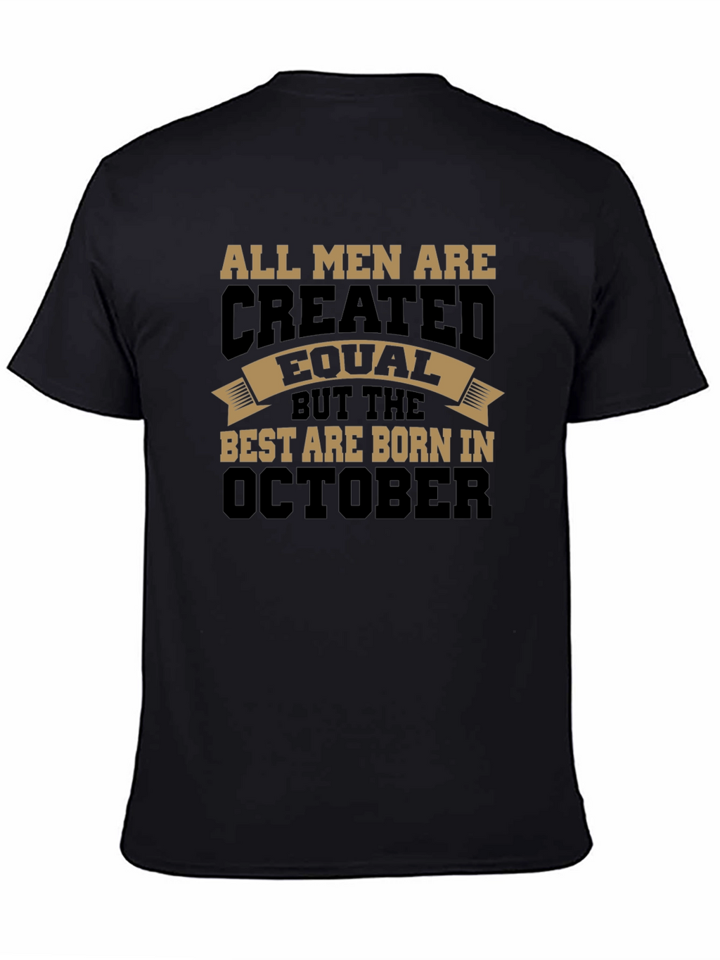 October Born Mens T-Shirt