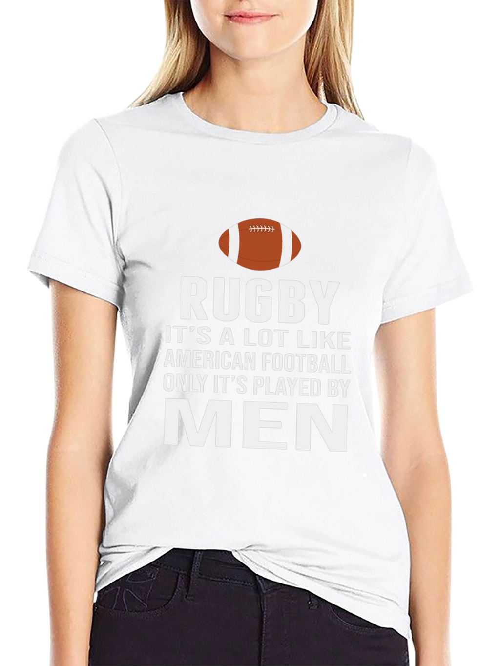 Rugby Mens Black Graphic T-Shirt