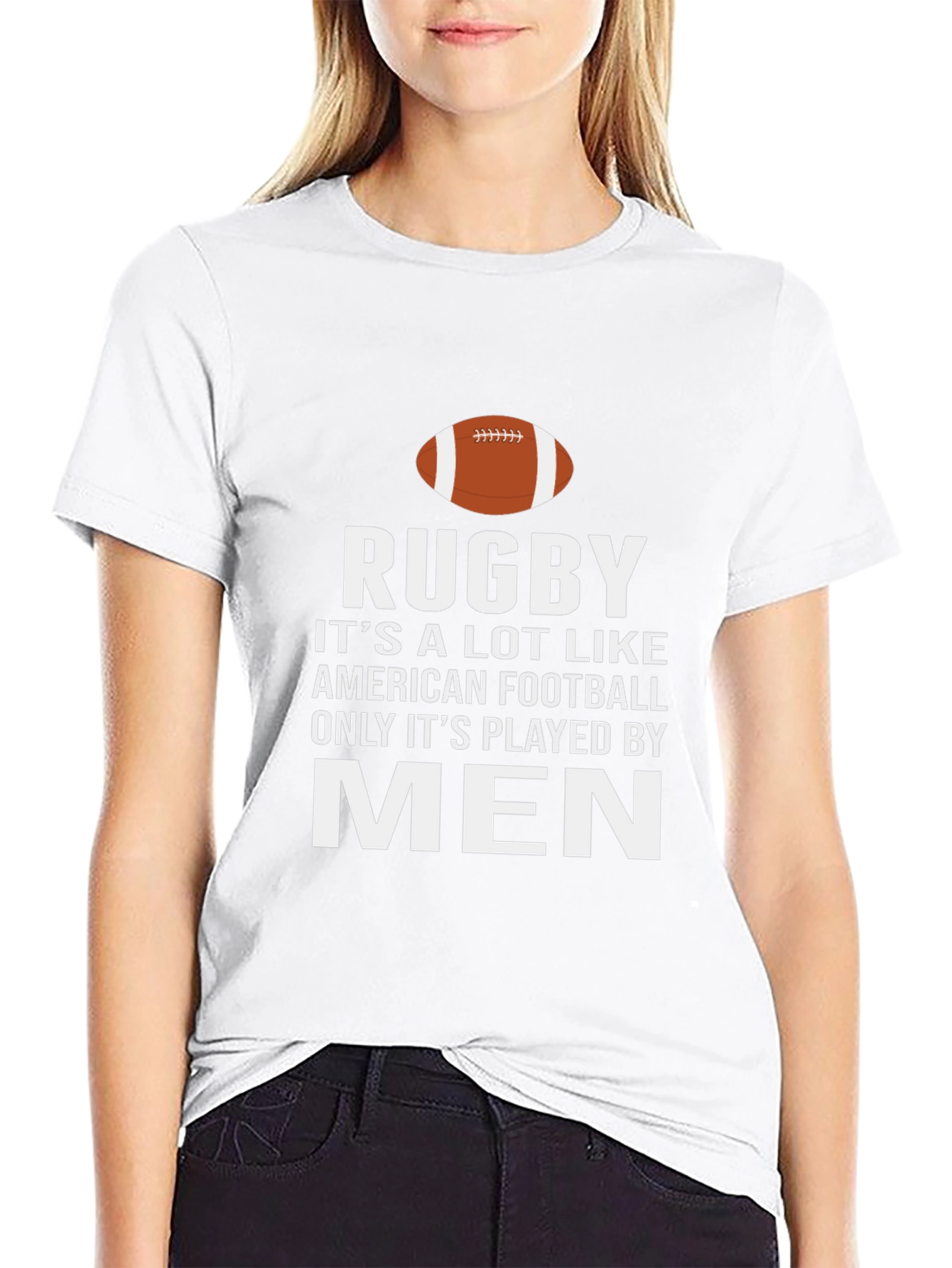 Rugby Mens Black Graphic T-Shirt