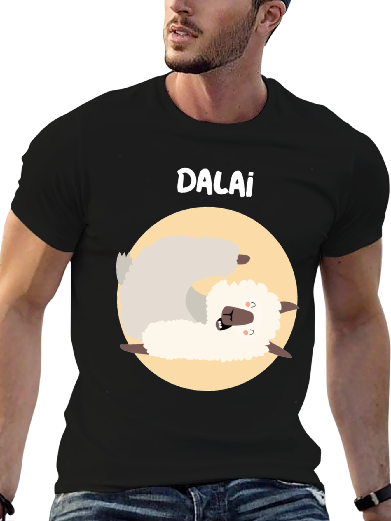 Dalai Llama Funny T-Shirt - Soft Cotton Blend