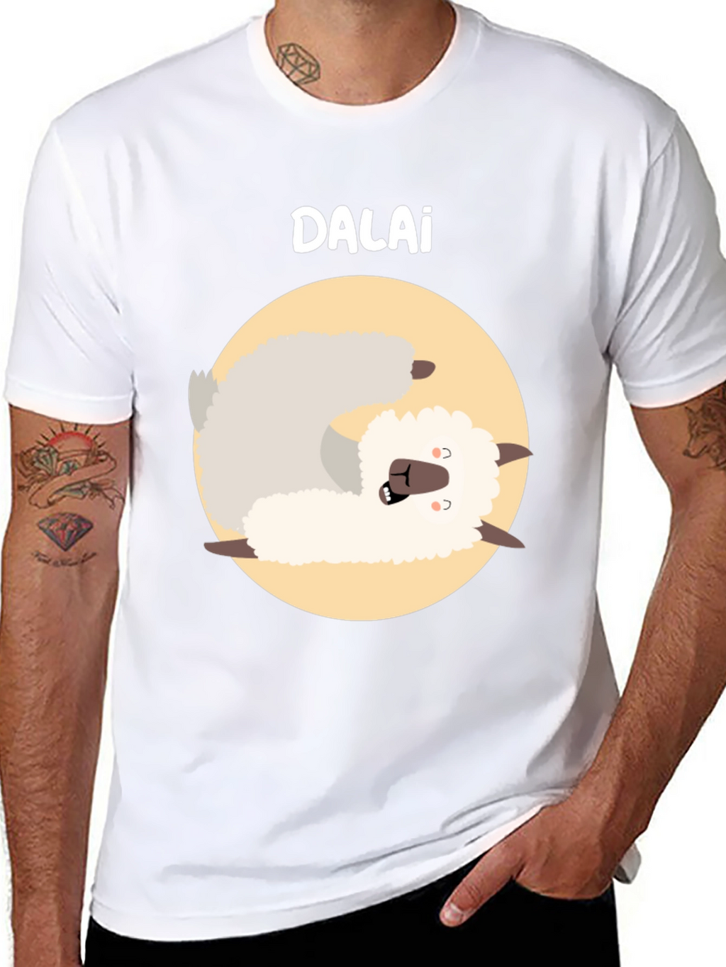 Dalai Llama Funny T-Shirt - Soft Cotton Blend