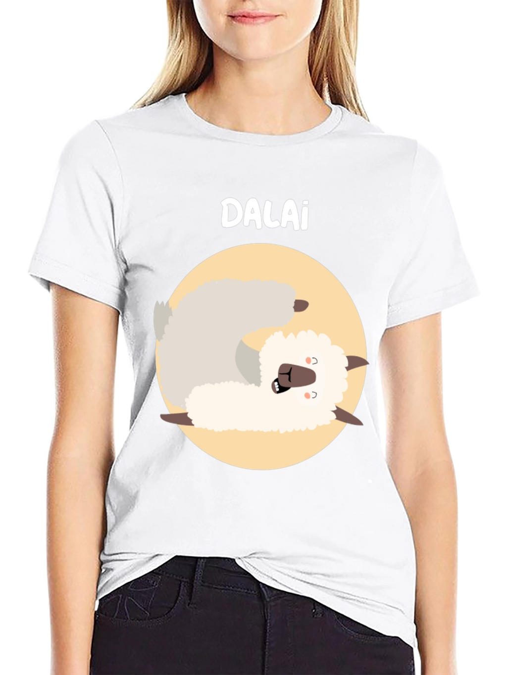 Dalai Llama Funny T-Shirt - Soft Cotton Blend