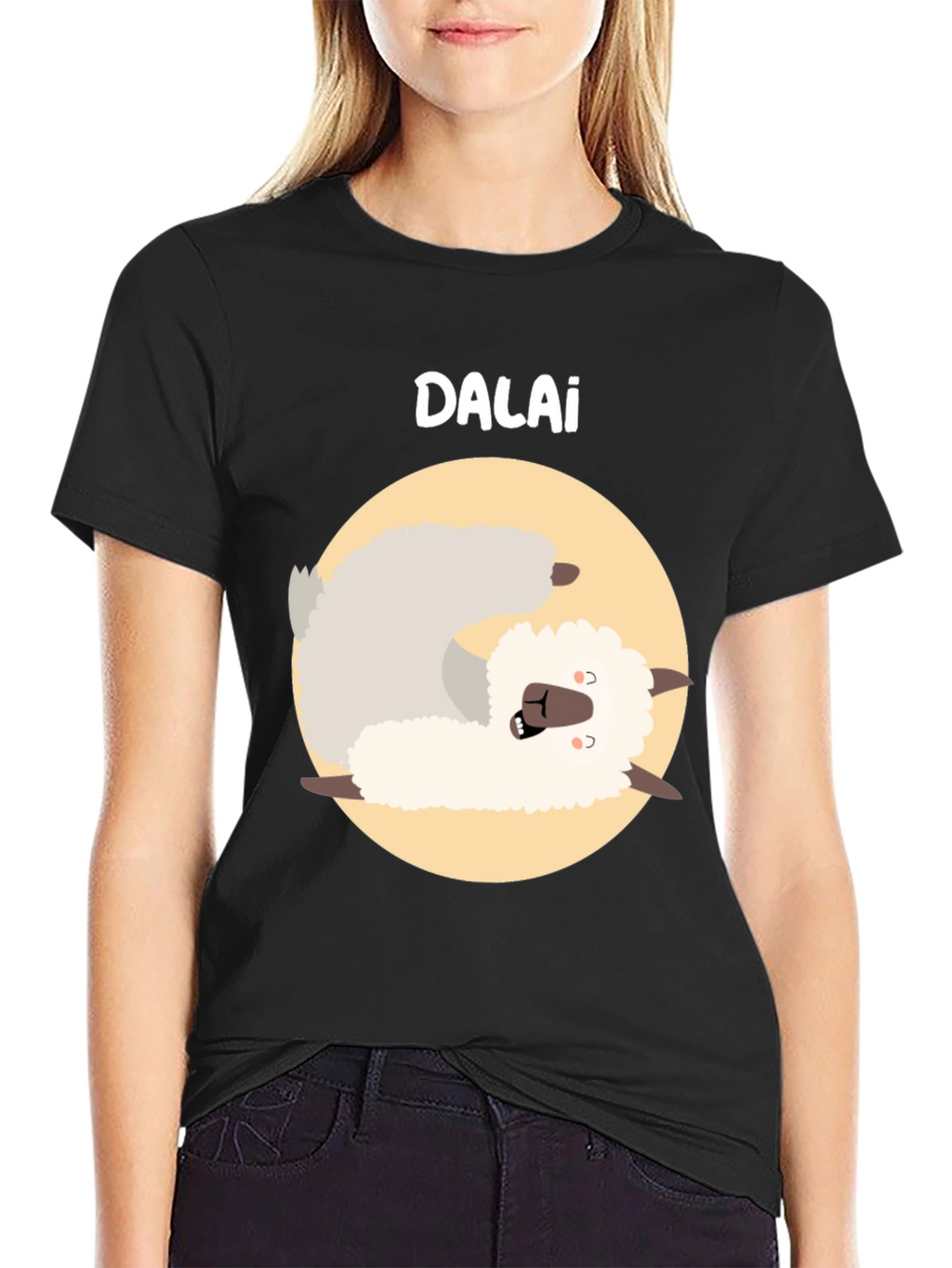 Dalai Llama Funny T-Shirt - Soft Cotton Blend