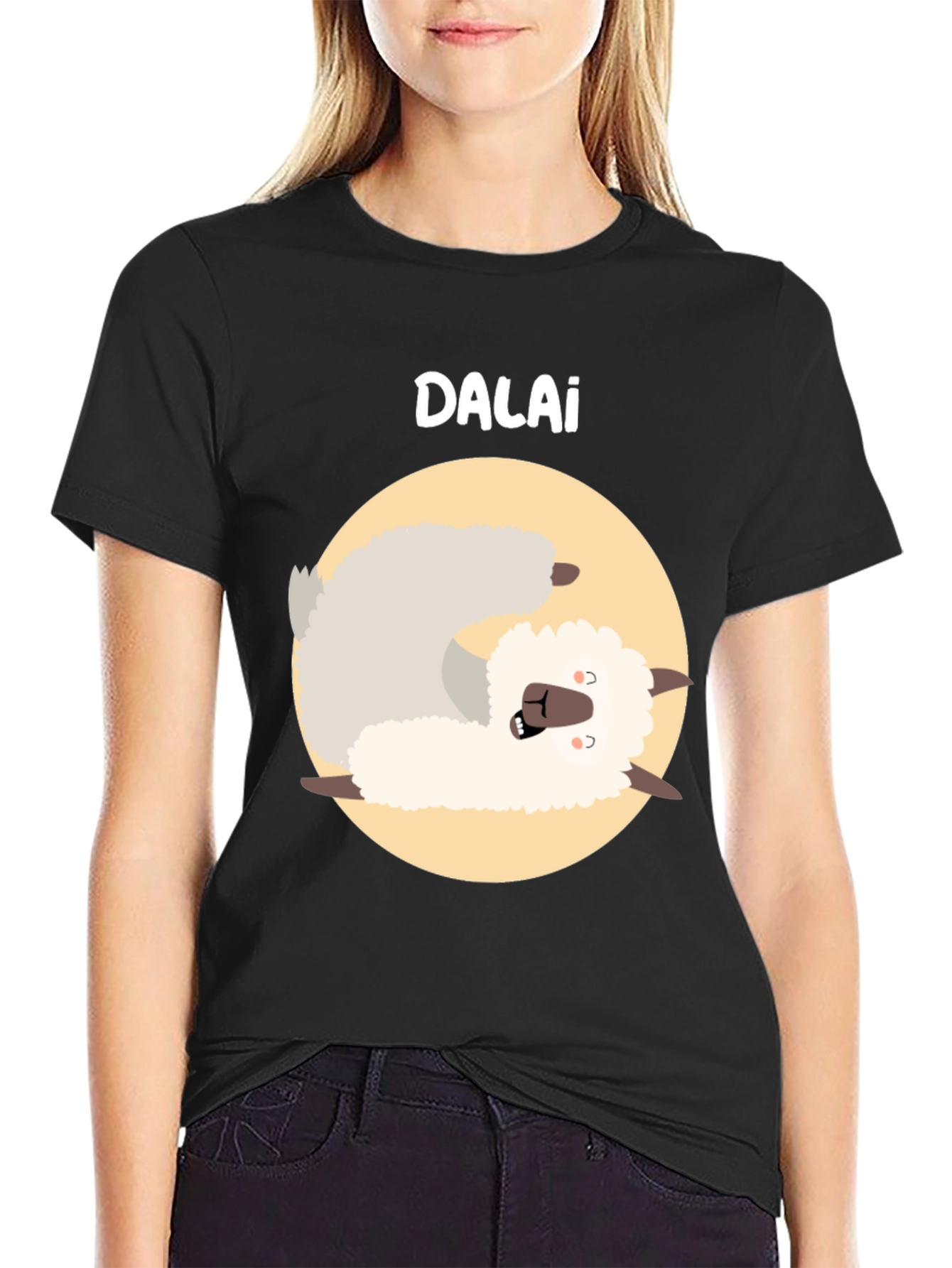 Dalai Llama Funny T-Shirt - Soft Cotton Blend