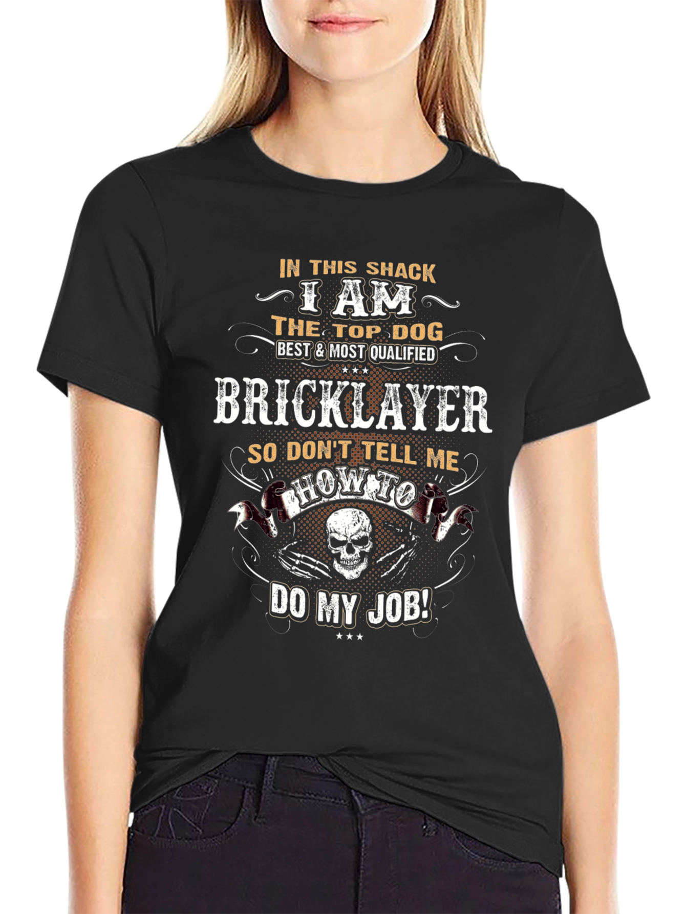 Bricklayer Top Dog Graphic T-Shirt