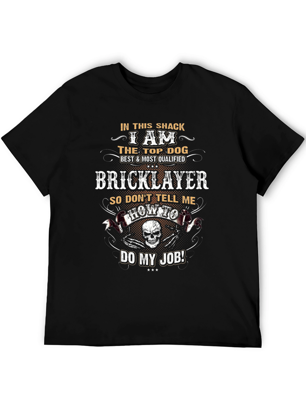 Bricklayer Top Dog Graphic T-Shirt