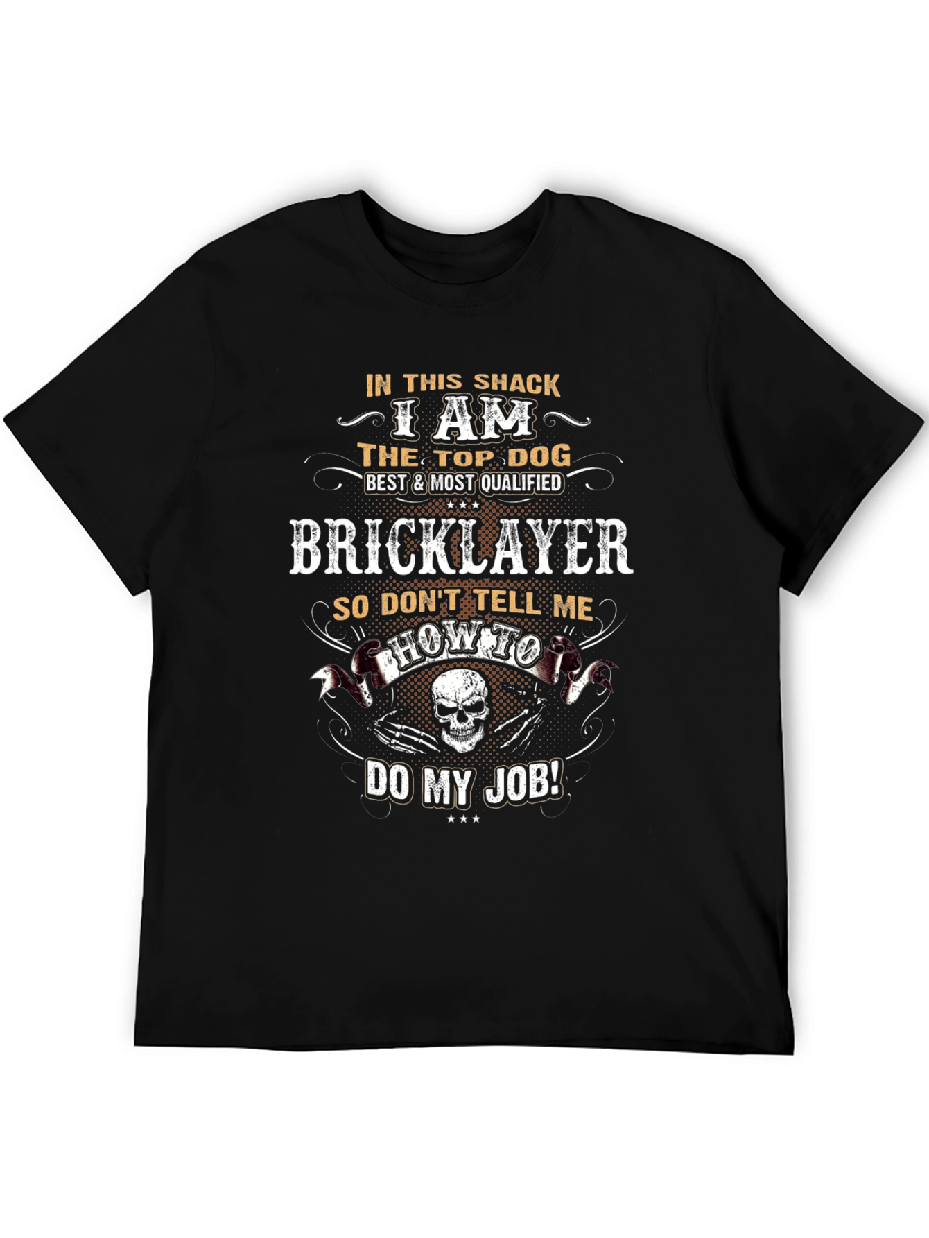 Bricklayer Top Dog Graphic T-Shirt