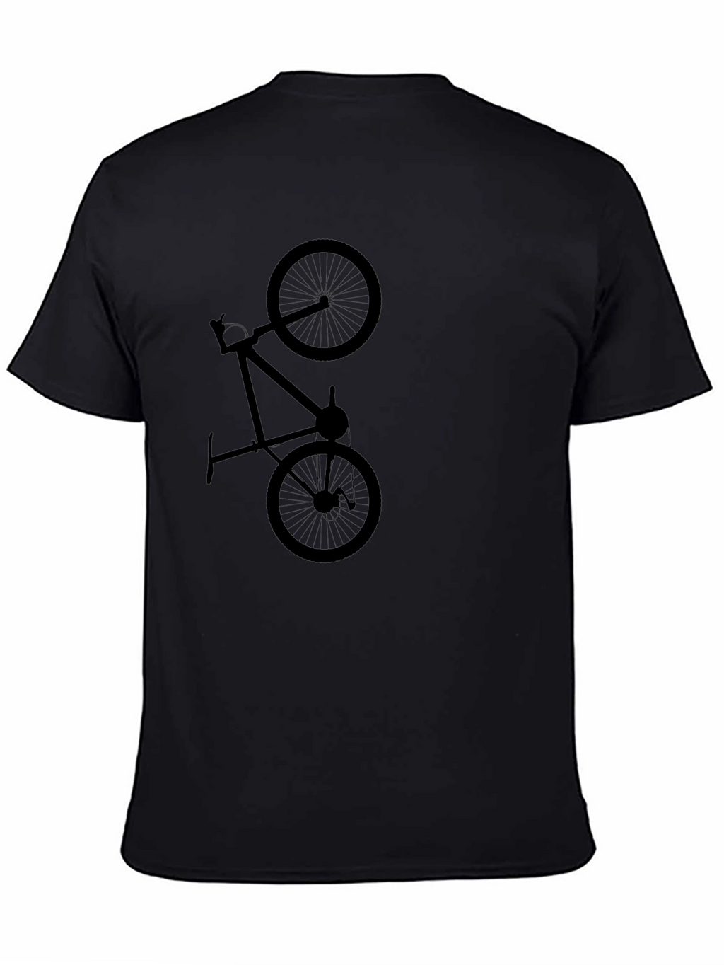Cool Bike Graphic Black T-Shirt