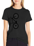Cool Bike Graphic Black T-Shirt