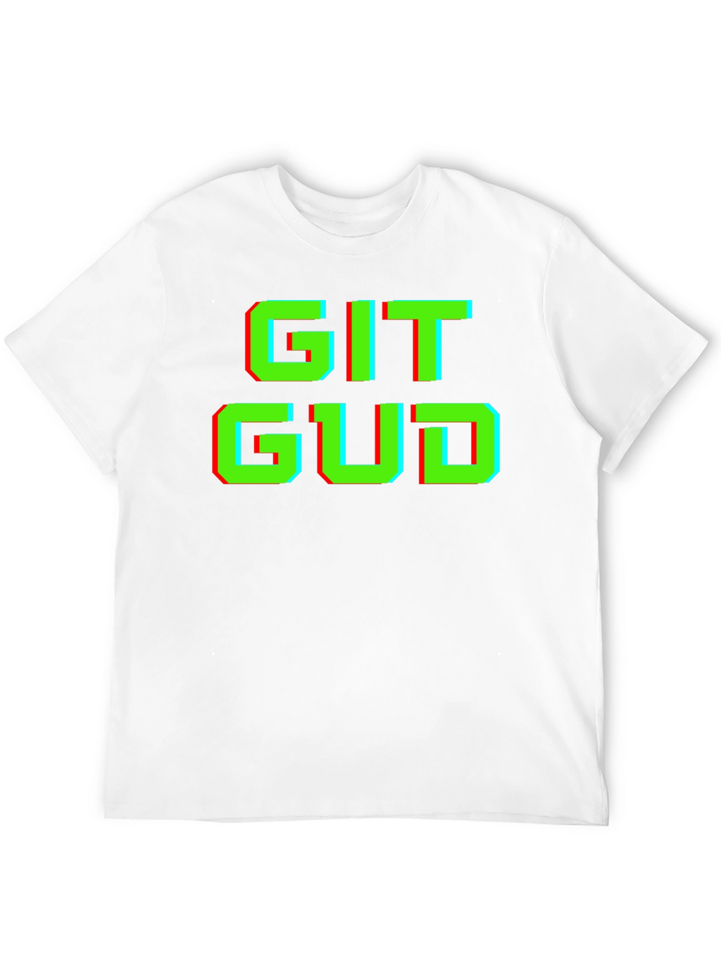 Git Gud T-Shirt - Gamer Style Pixel Art