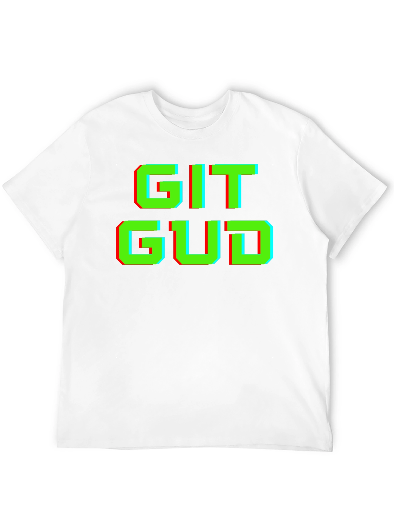 Git Gud T-Shirt - Gamer Style Pixel Art