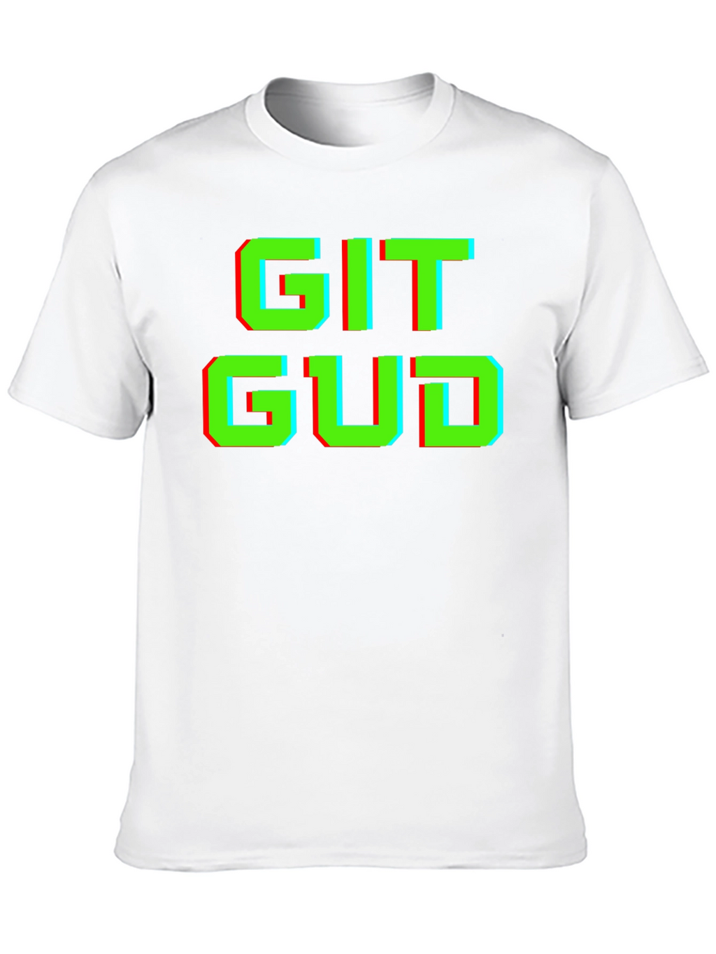 Git Gud T-Shirt - Gamer Style Pixel Art