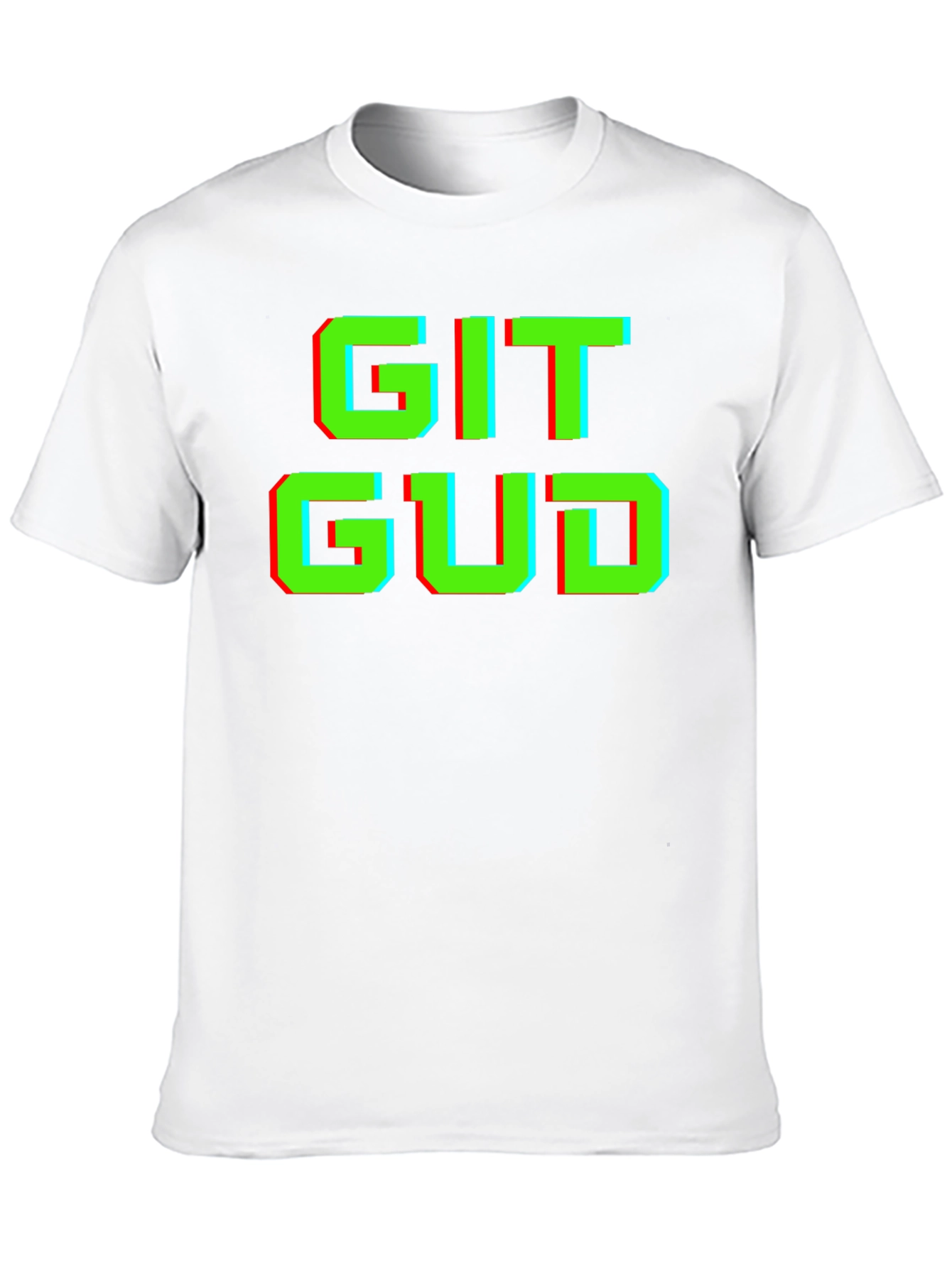Git Gud T-Shirt - Gamer Style Pixel Art